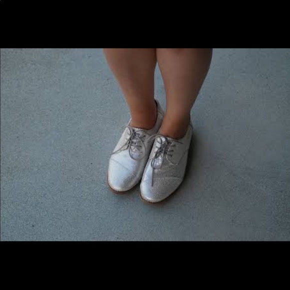 toms metallic shoes